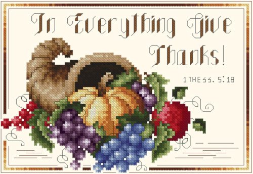 (image for) Give Thanks Cornucopia